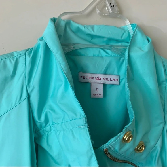 Peter Millar Zipper Button Mint Green Lightweight Vest size S - Picture 3 of 5